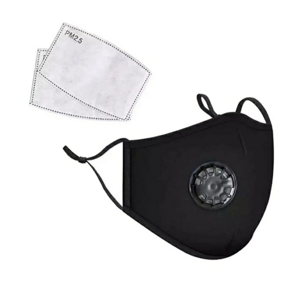 Face masks bundle 5pack with filters included